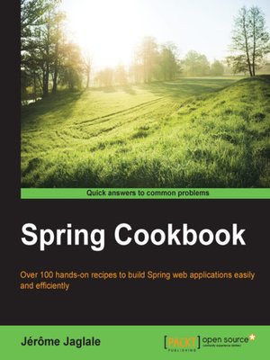cover image of Spring Cookbook